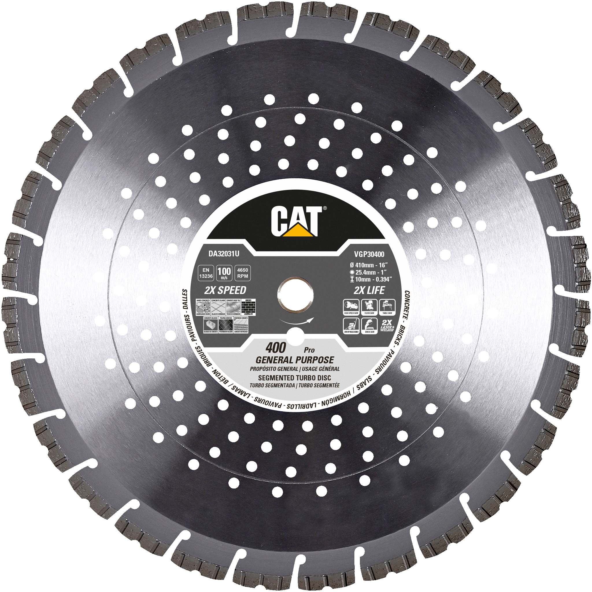 VGP30 – SEGMENTED RIM DIAMOND BLADE