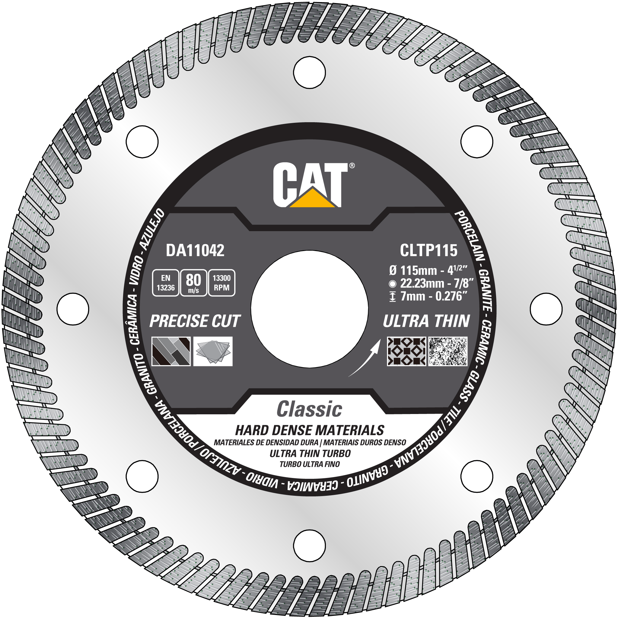 CLTP – Ultra Thin Turbo Diamond Blade